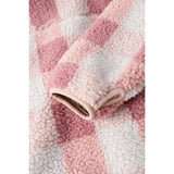 LIEWOOD Mega Check / Rose Blush Nolan Pile Jacka