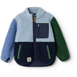 LIEWOOD Classic Navy Multi Mix Nolan Pile Jacka