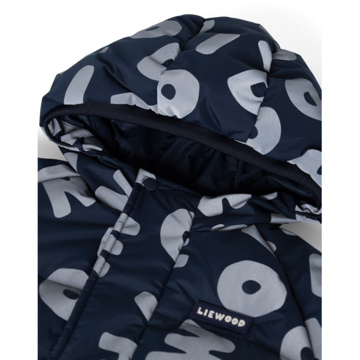 LIEWOOD Letters / Classic Navy Adelina Reflective Down Jacka