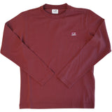 C.P. Company Borgogna Red Long Ärmar T-Shirt