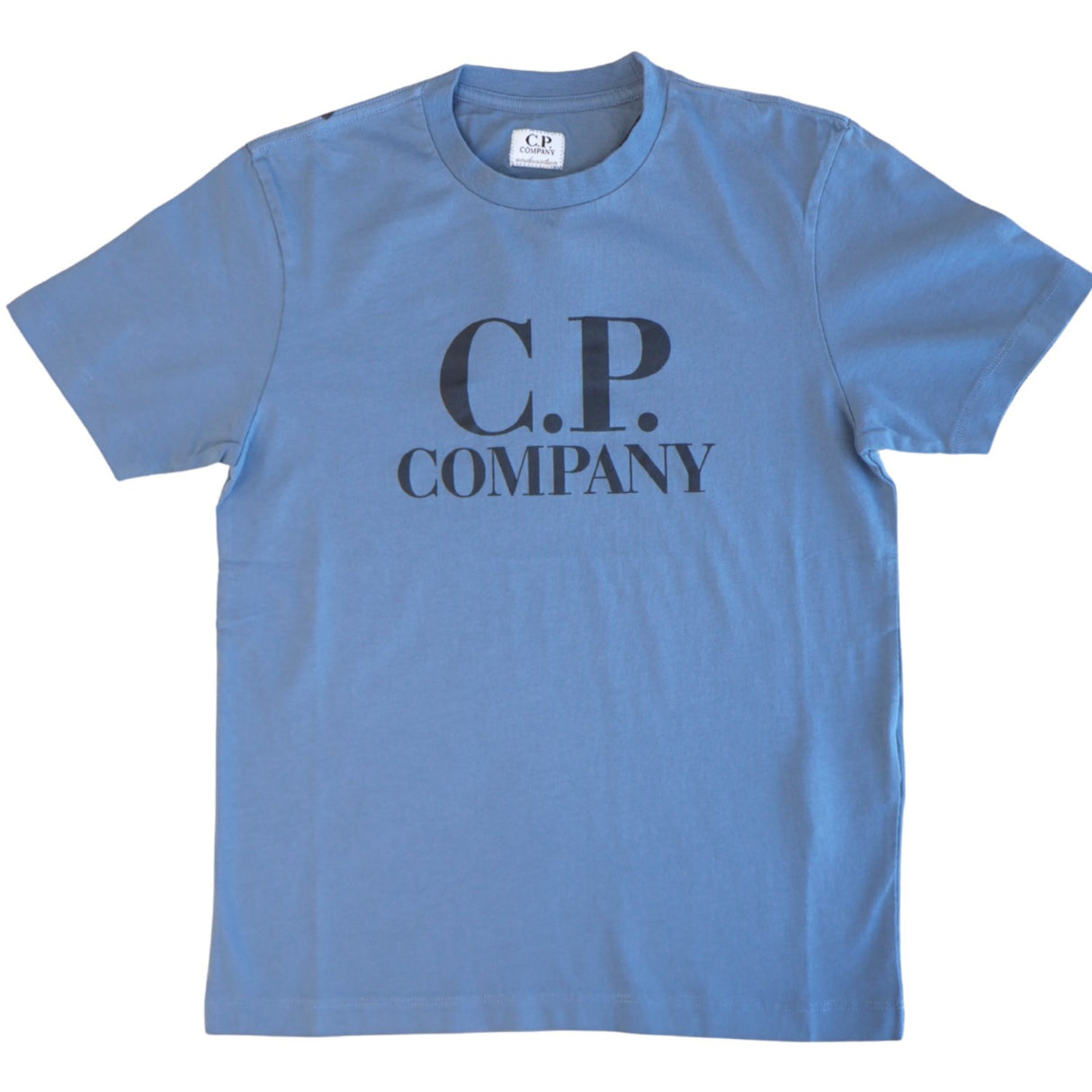 C.P. Company Dusty Blue T-Shirt Kort Sleeve