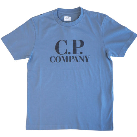 C.P. Company Dusty Blue T-Shirt Kort Sleeve