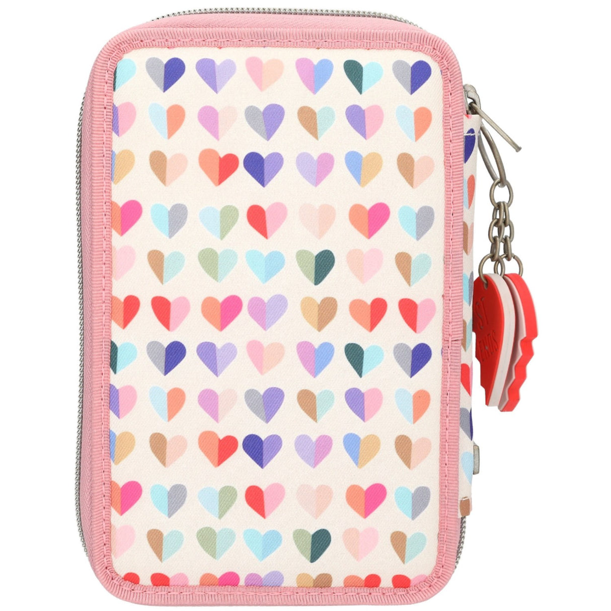 TOPModel Heart To Heart Dubbel Pencil Case