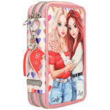 TOPModel Heart To Heart Dubbel Pencil Case