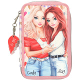 TOPModel Heart To Heart Dubbel Pencil Case