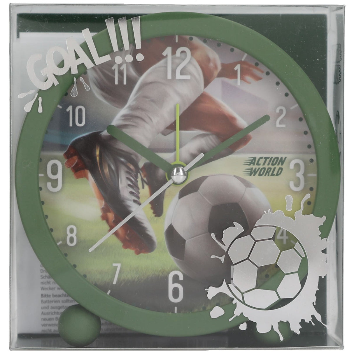Dino World + Action Action World Alarm Clock