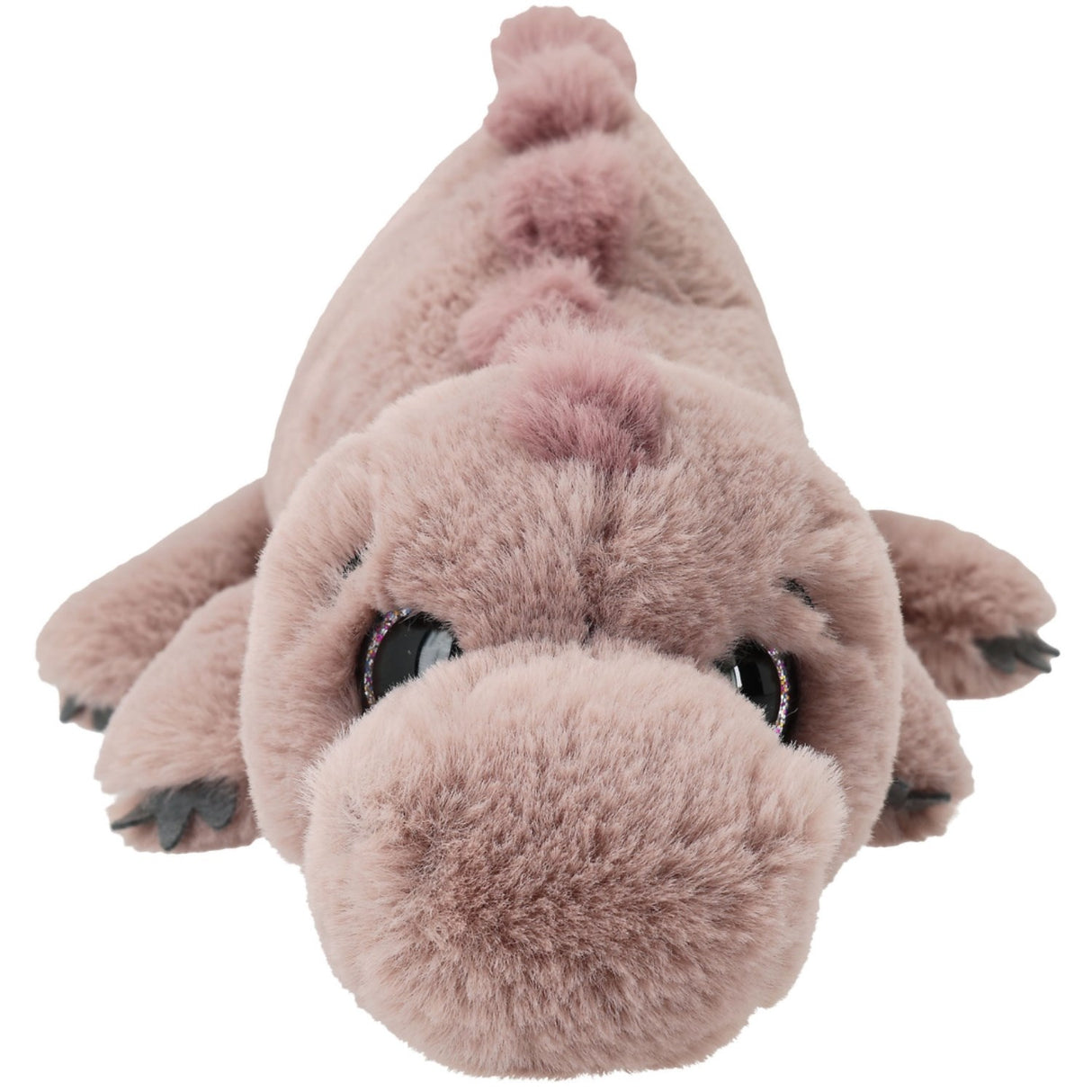 Dino World + Action Light Brown Plys Dino Lying 50 Cm