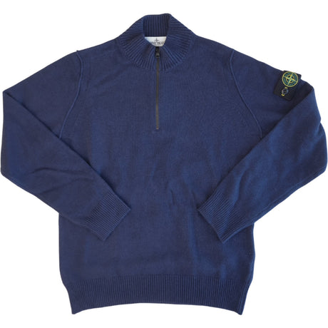 Stone Island Navy Blue Ls Pikétröja