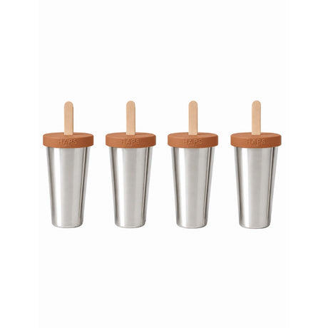 Haps Nordic Terracotta Ice Lolly Makers 4-Pack
