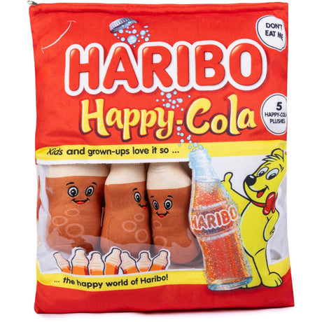 Haribo Plys Snack Väska Cola Bottles