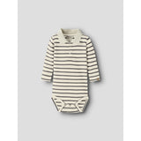 Lil'Atelier Turtledove Poppy Seed Nbmlimia Ls Pikétröja Body Lil