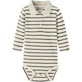 Lil'Atelier Turtledove Poppy Seed Nbmlimia Ls Pikétröja Body Lil