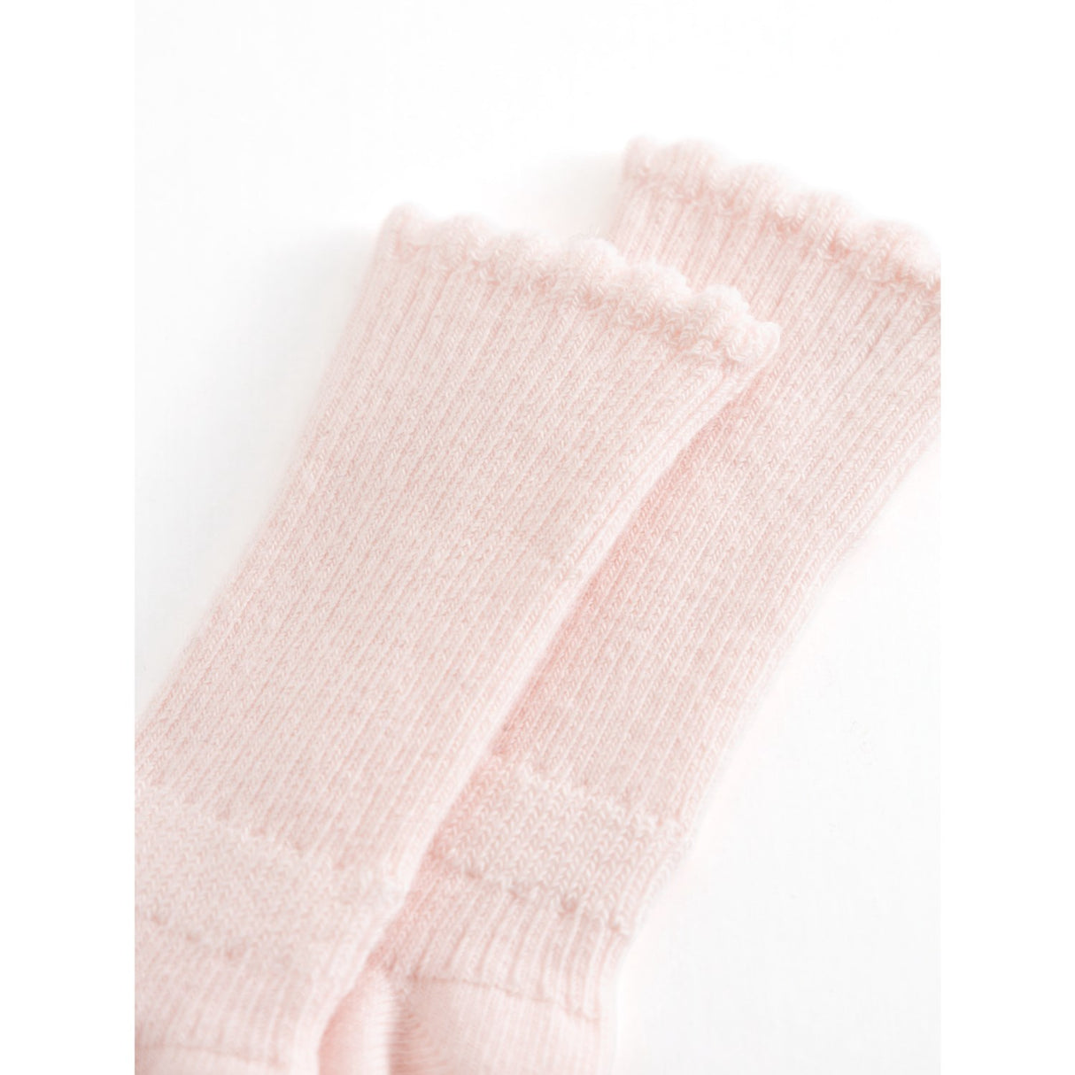 MarMar Rosa Newborn Strumpor Scallop 2-pack Strumpor