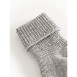 MarMar Light Grey Melange Newborn Strumpor 2-pack Strumpor