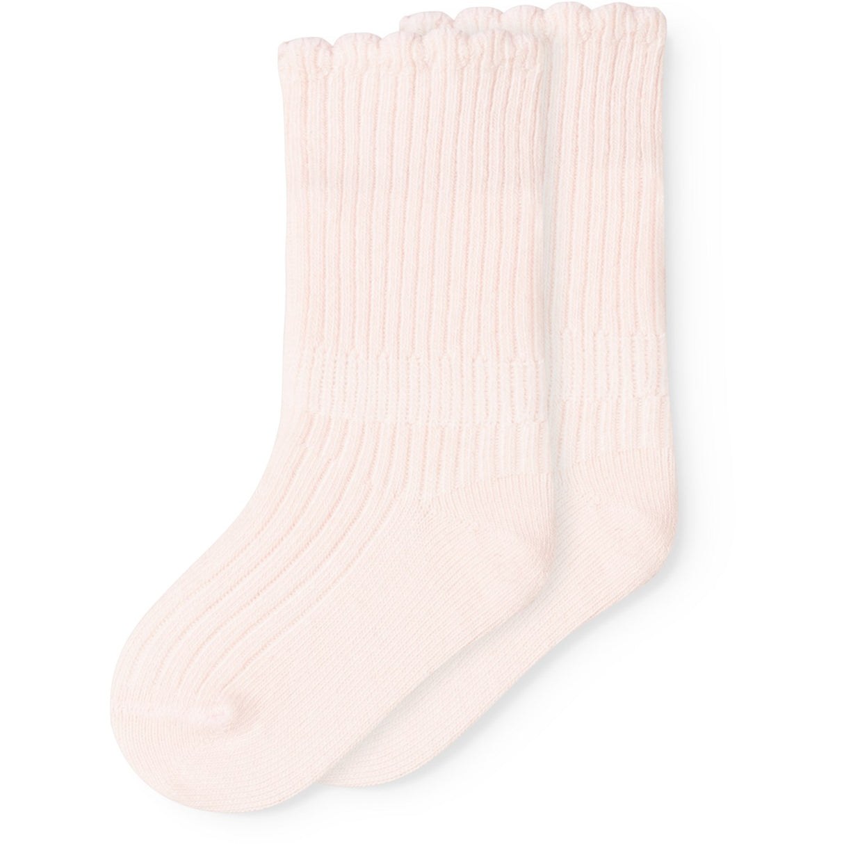 MarMar Rosa Newborn Strumpor Scallop 2-pack Strumpor
