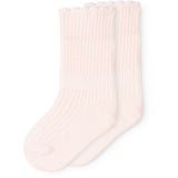 MarMar Rosa Newborn Strumpor Scallop 2-pack Strumpor