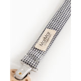 MarMar Crispy Poplin Acc Blue Check Alo Napp Clip