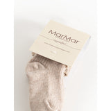 MarMar Light Beige Mel. Newborn Strumpor 2-pack Strumpor