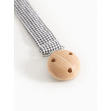 MarMar Crispy Poplin Acc Blue Check Alo Napp Clip