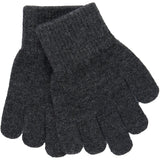 Mikk-Line Rose Melange-Melange Denver-Dark Gray Melange Magic Handskar 3-Pack Med Lurex