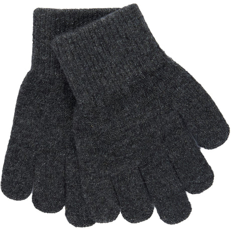 Mikk-Line Rose Melange-Melange Denver-Dark Gray Melange Magic Handskar 3-Pack Med Lurex