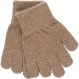 Mikk-Line Rose Melange-Melange Denver-Dark Gray Melange Magic Handskar 3-Pack Med Lurex