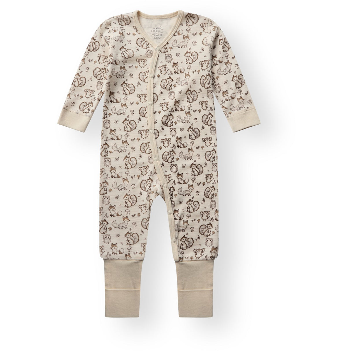 Hust & Claire Off White Mobi Woodland Folding Foot