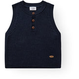 Hust & Claire Blues Edi Ull Rib Stickad