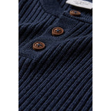 Hust & Claire Blues Edi Ull Rib Stickad
