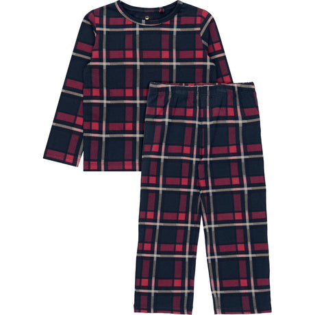 THE NEW Siblings Navy Blazer Check Tnstholiday Tartan Night Sett