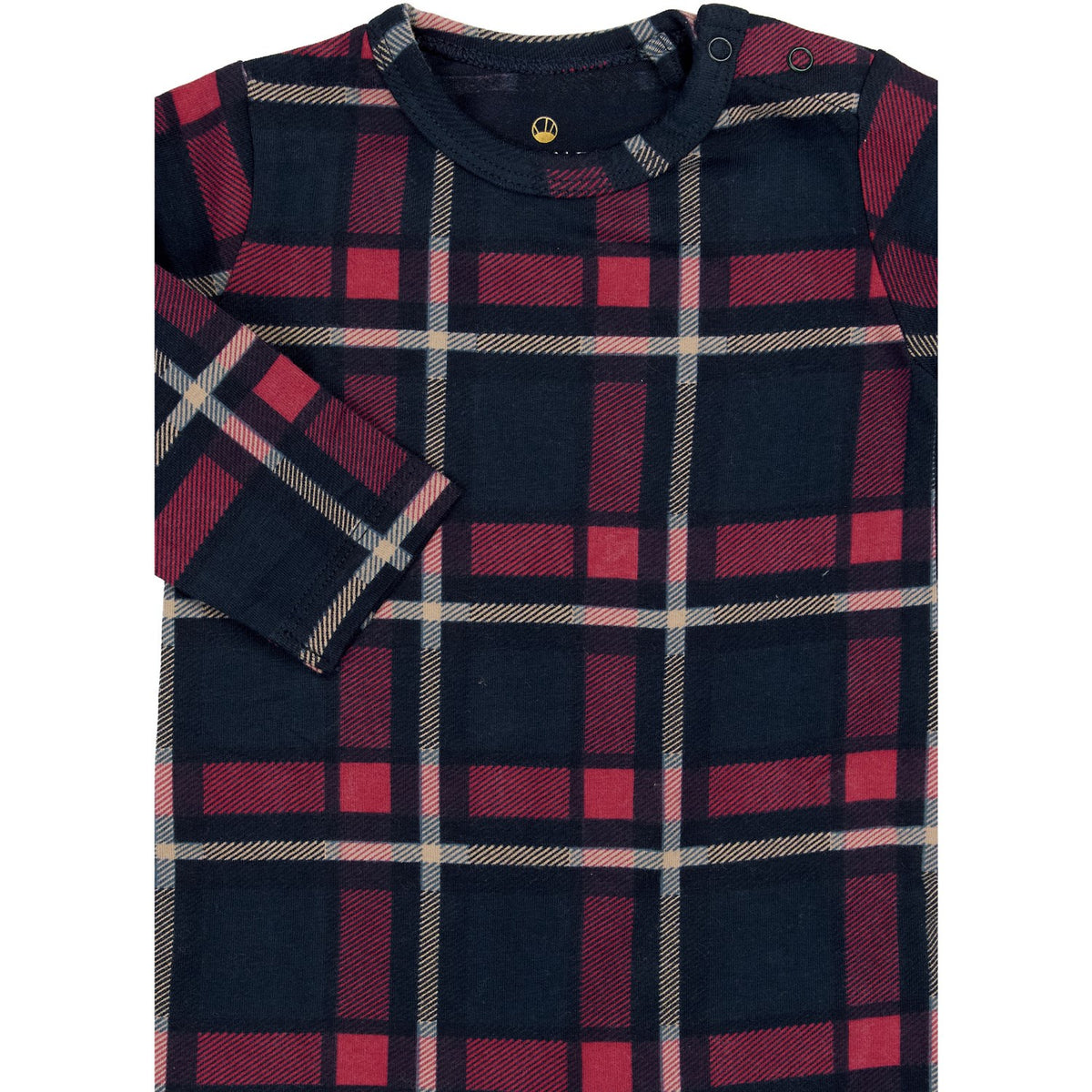 THE NEW Siblings Navy Blazer Check Tnsbholiday Tartan L_S Byxdress