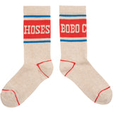 Bobo Choses Beige Bobo Choses Pop Long Strumpor