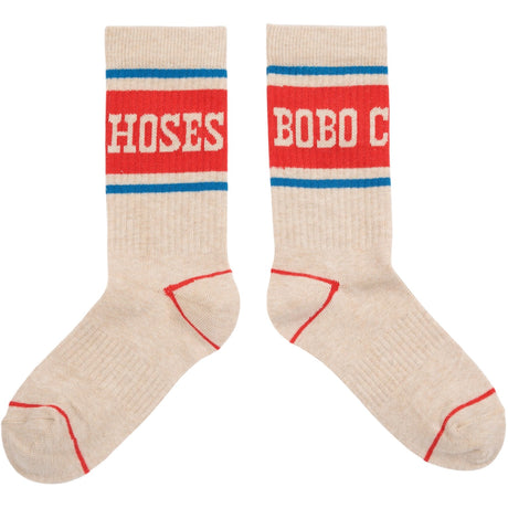 Bobo Choses Beige Bobo Choses Pop Long Strumpor