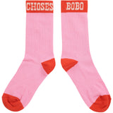 Bobo Choses Fuchsia Bobo Choses Pop Long Strumpor
