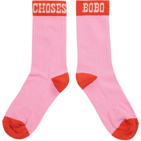 Bobo Choses Fuchsia Bobo Choses Pop Long Strumpor