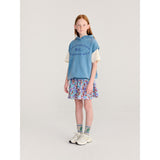 Bobo Choses Light Heather Grey Hug Hairy Monster Kort Strumpor