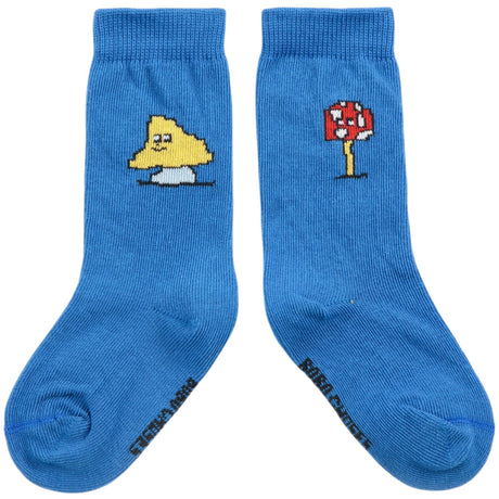 Bobo Choses Blue Mush Monster Long Strumpor