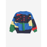Bobo Choses Multicolor Paint Forest All Över Jacquard Jumper