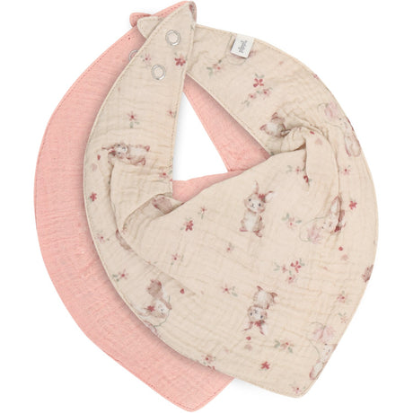 Pippi Rose Tan Haklapp Muslin M/ Aop (2-Pack)