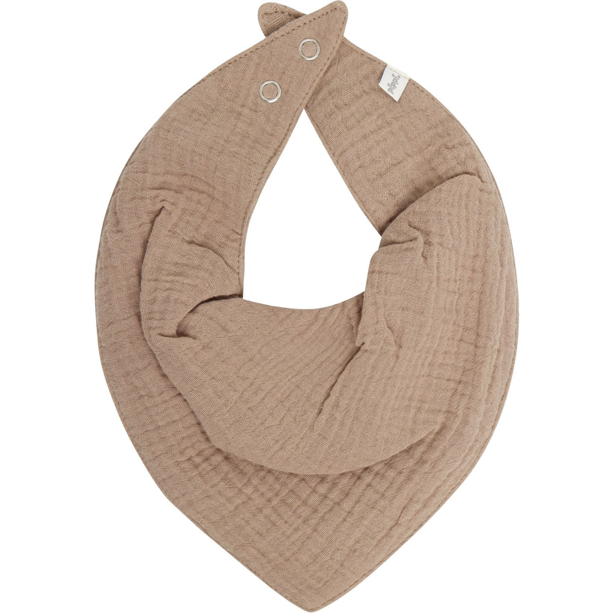 Pippi Mocha Meringue Haklapp Muslin M/ Aop (2-Pack)