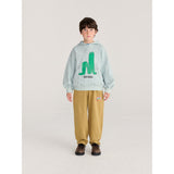 Bobo Choses Light Blue Long Puff Hoodies