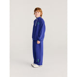 Bobo Choses Navy Blue Mystery Bc Half Zipped Sweatshirt