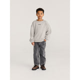 Bobo Choses Light Heather Grey Mush Monster Duo Sweatshirt