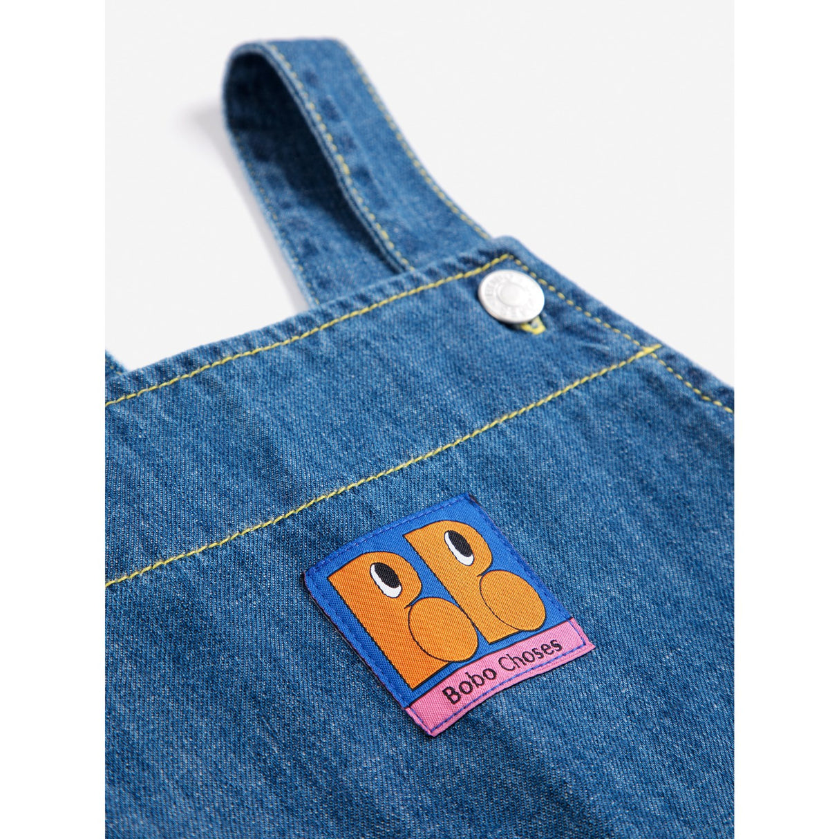 Bobo Choses Midnight Blue Booo Bo Choses Tag Denim Overall
