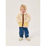 Bobo Choses Midnight Blue Taxi Saurus Tag Denim Byxor