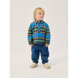 Bobo Choses Midnight Blue Taxi Saurus Tag Denim Byxor