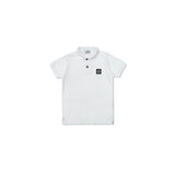 Stone Island White Ss Pikétröja