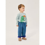 Bobo Choses Light Blue Hug Hairy Monster T-Shirt