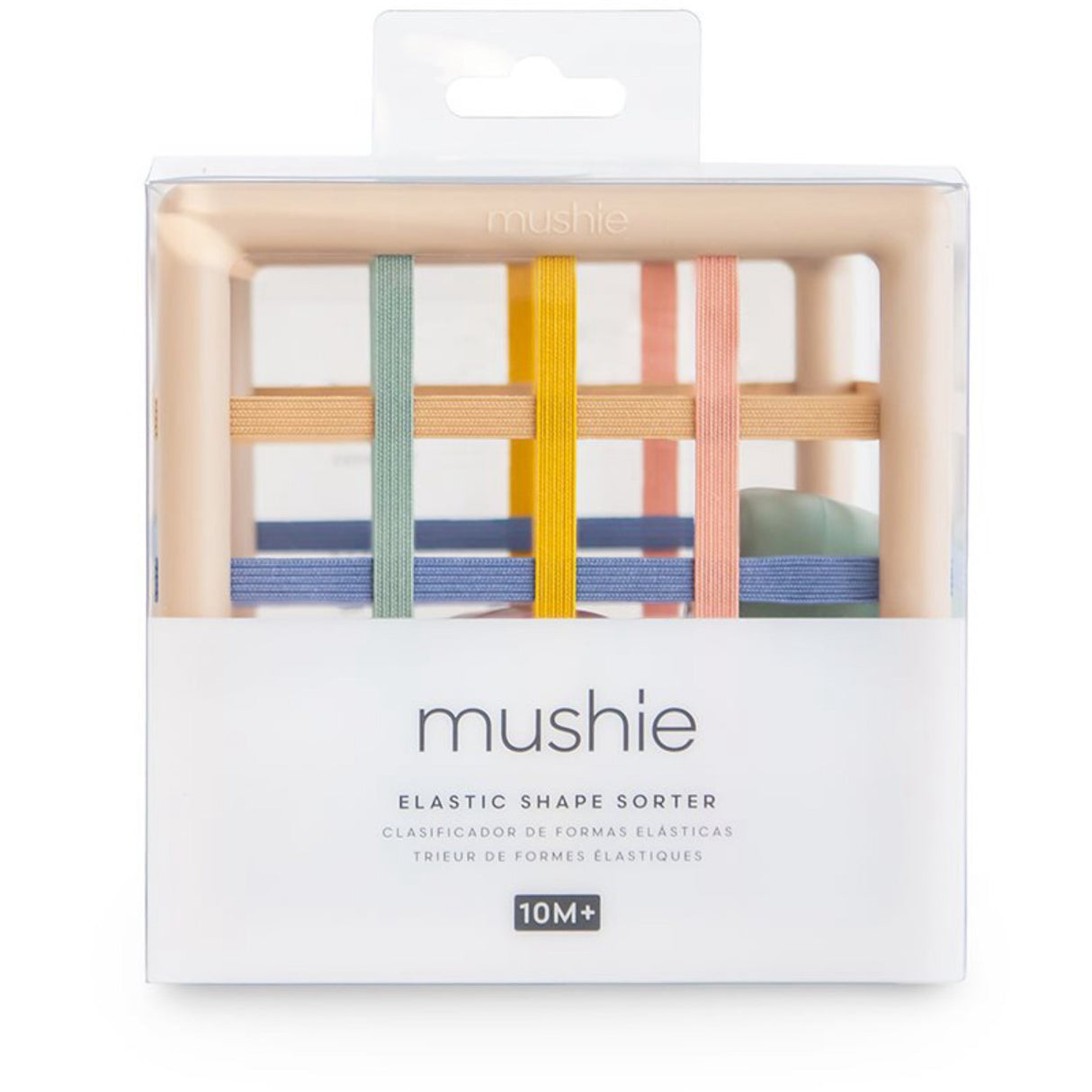 Mushie Original Mushie Elastic Shape Sorter