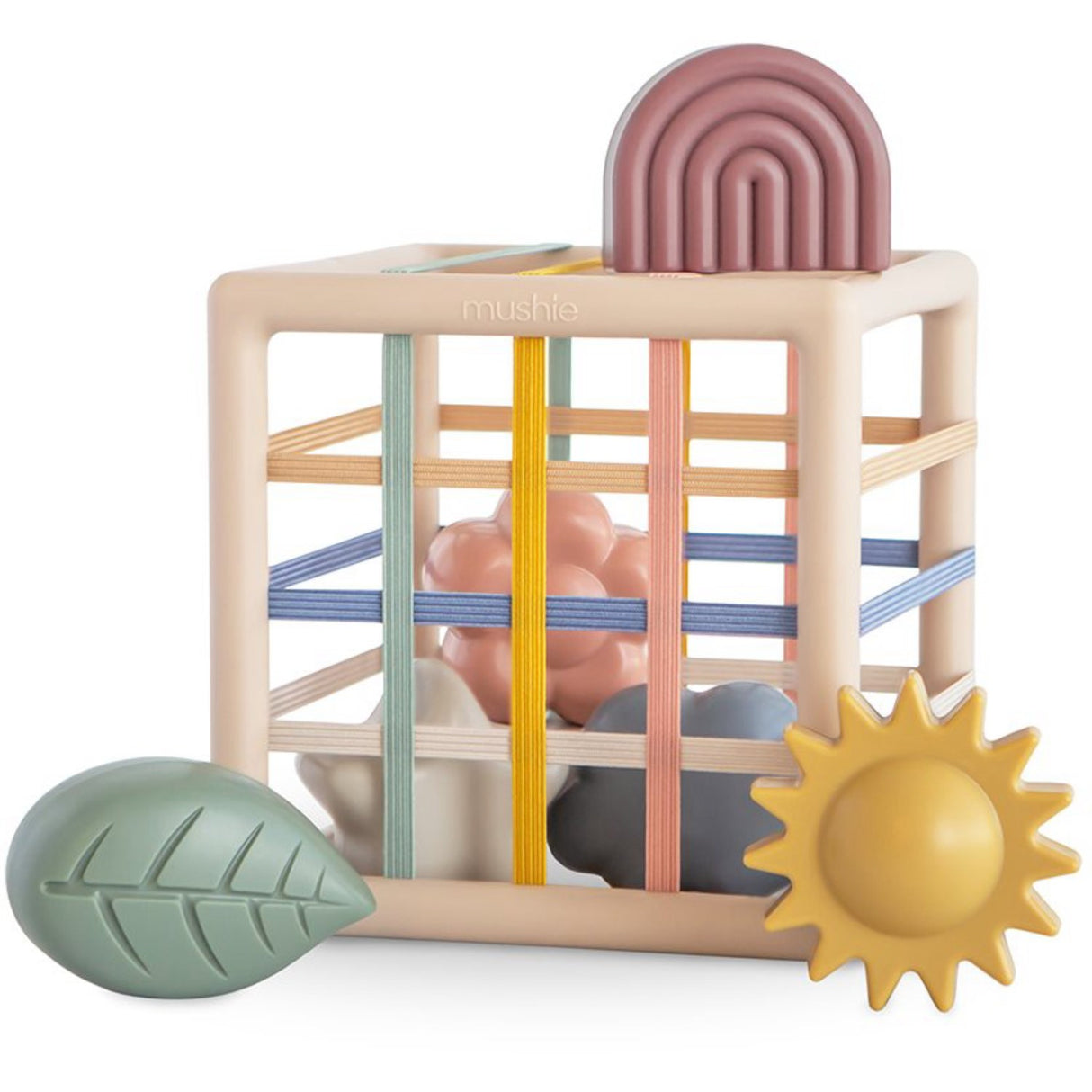Mushie Original Mushie Elastic Shape Sorter